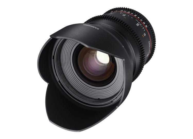 Samyang 24mm T1.5 VDSLR ED AS IF UMC II Nikon F Cine lens