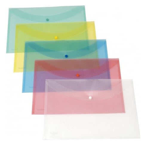 Worldone A3 Size My Clear Bag Plain Pack of 5