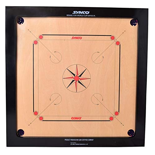 Detec™ Synco Commander Super  Carrom Board