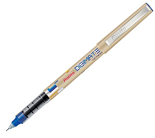 Detec™ Rorito Digimate नीला बॉल पेन 50 का पैक