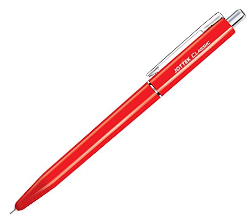 Detec™ Rorito Jottek क्लासिक रिट्रैक्टेबल पेन (नीला) (10 का पैक)