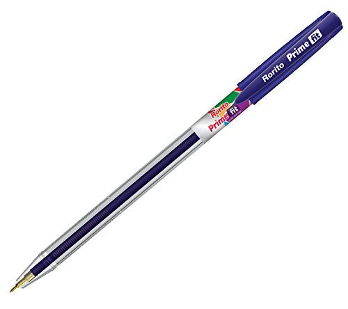 Detec™ रोरिटो प्राइम फ़िट बॉल पेन (नीला) - 60 का पैक