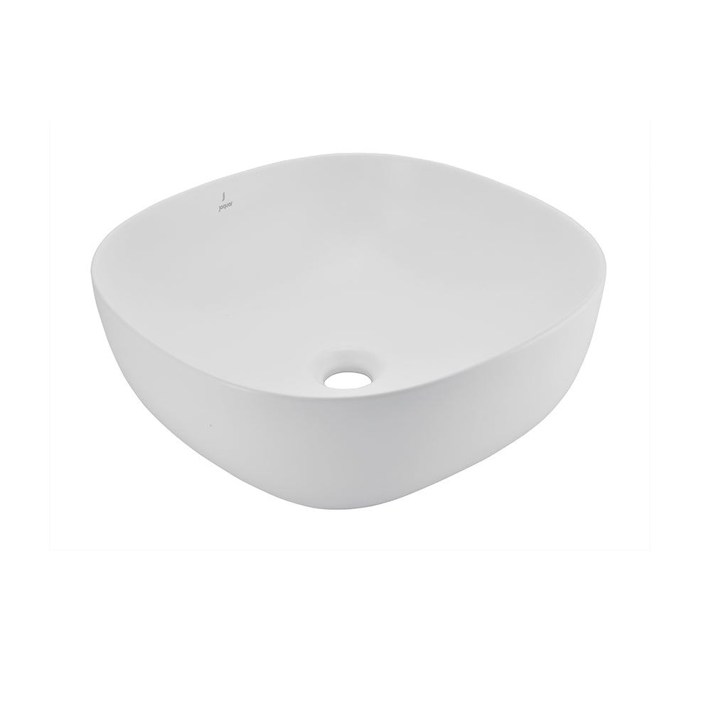 Jaquar Thin Rim Table Top Basin White Matt JDS WHM 25911 jaquar-thin-rim-table-top-basin-white-matt-jds-whm-25911