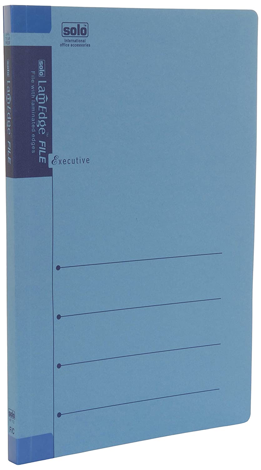Solo KF102 LamEdge File Executive A4 Blue Pack of 50