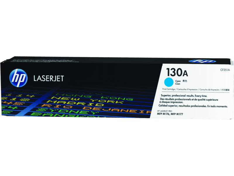 HP 130A Cyan Original LaserJet Toner Cartridge