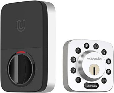 Ultraloq U Bolt Bluetooth Enabled Keypad Smart Deadbolt Satin Nickel