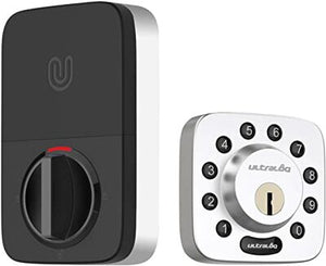 Ultraloq U Bolt Bluetooth Enabled Keypad Smart Deadbolt Satin Nickel