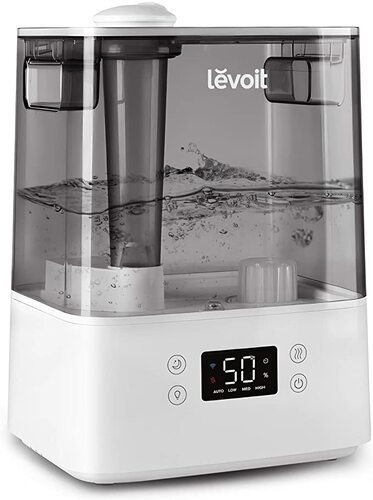 Levoit Humidifiers for Bedroom Large Room Home Smart Wifi Gray