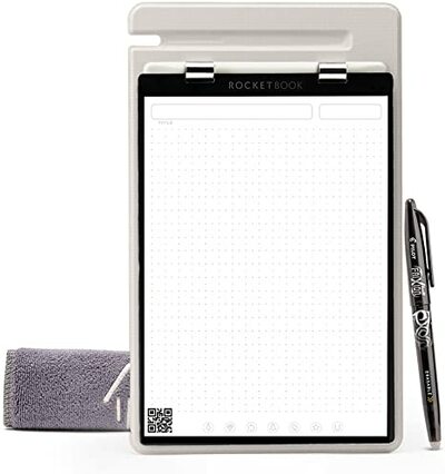 Rocketbook Orbit Legal Pad Executive Smart Reusable Legal Pad Gray