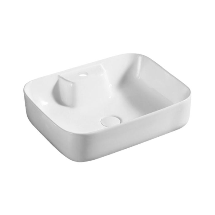 Parryware Table Top Rectangle Shaped White Basin Area Inslim C041L