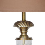 गैलरी व्यूवर में इमेज लोड करें, Detec Beige Brass Table Lamp
