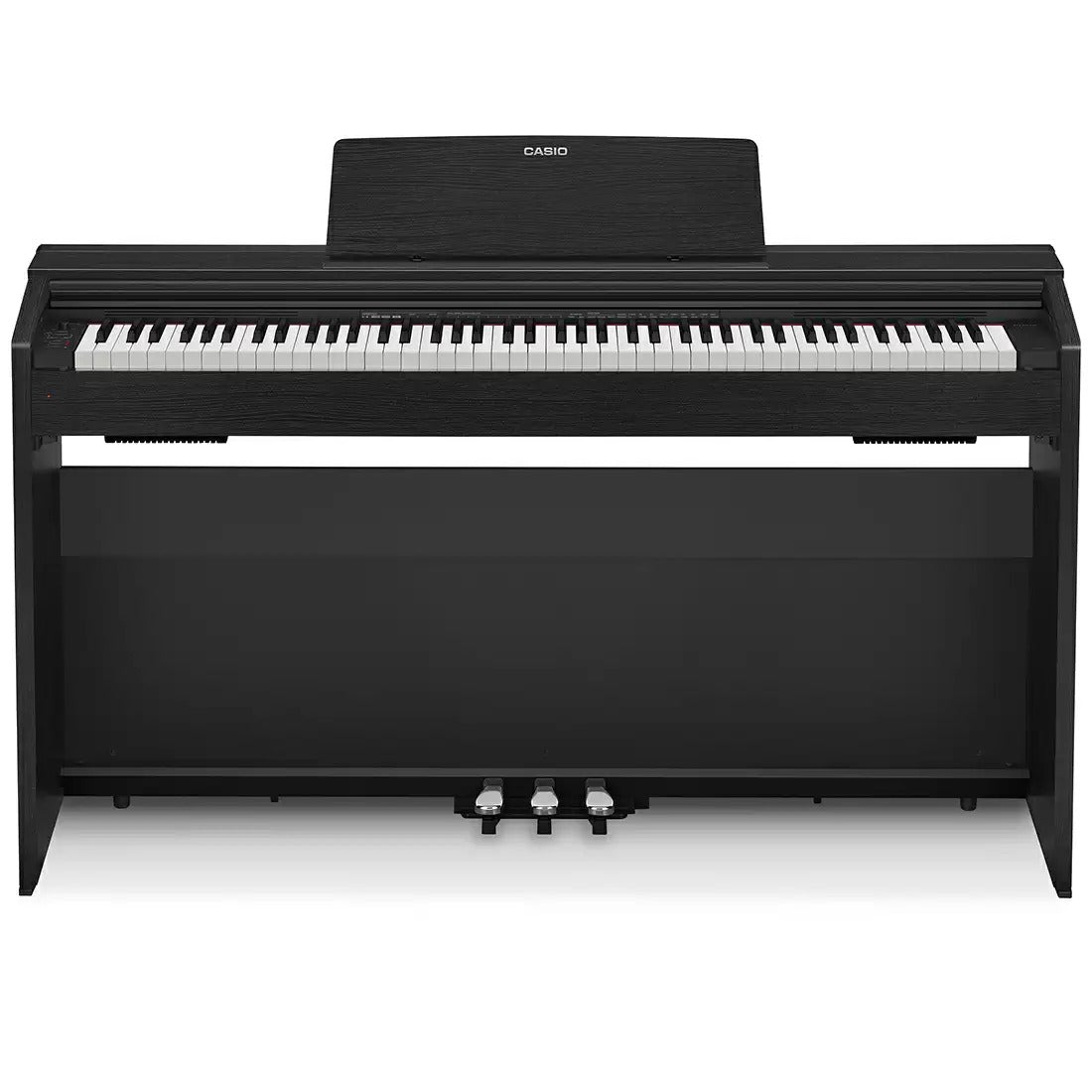 कैसियो पीएक्स 870बीके केपी70ए इंटरमीडिएट पियानो 19 पियानो टोन के साथ