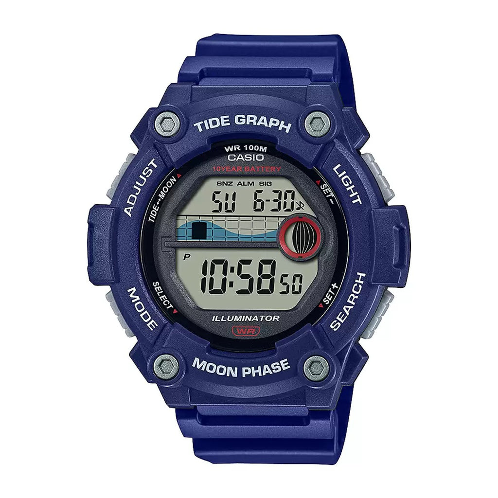 Casio Youth WS 1300H 2AVDF D252 Blue Digital Unisex Watch