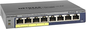 Netgear 8 Port PoE Gigabit Ethernet Plus Switch GS108PEv3