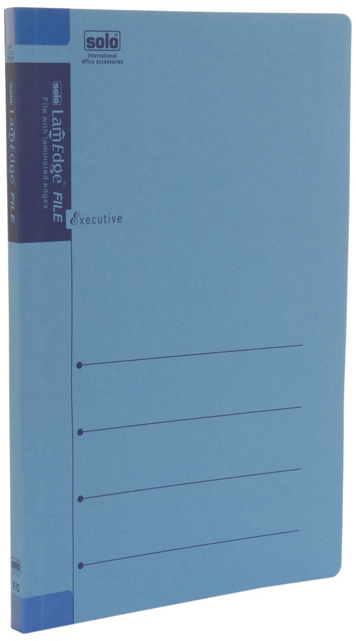 Solo KF112 LamEdge File Executive Blue Pack of 50