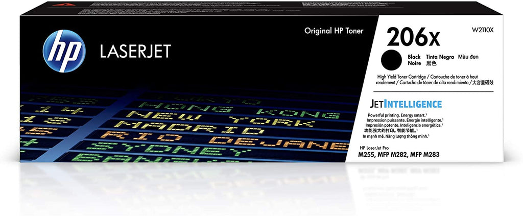 HP 206X / W2110X High Yield Black Original LaserJet Toner Cartridge