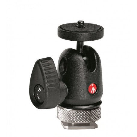 Manfrotto 492 Micro Ball Head With Hot Shoe Mount 492lcd
