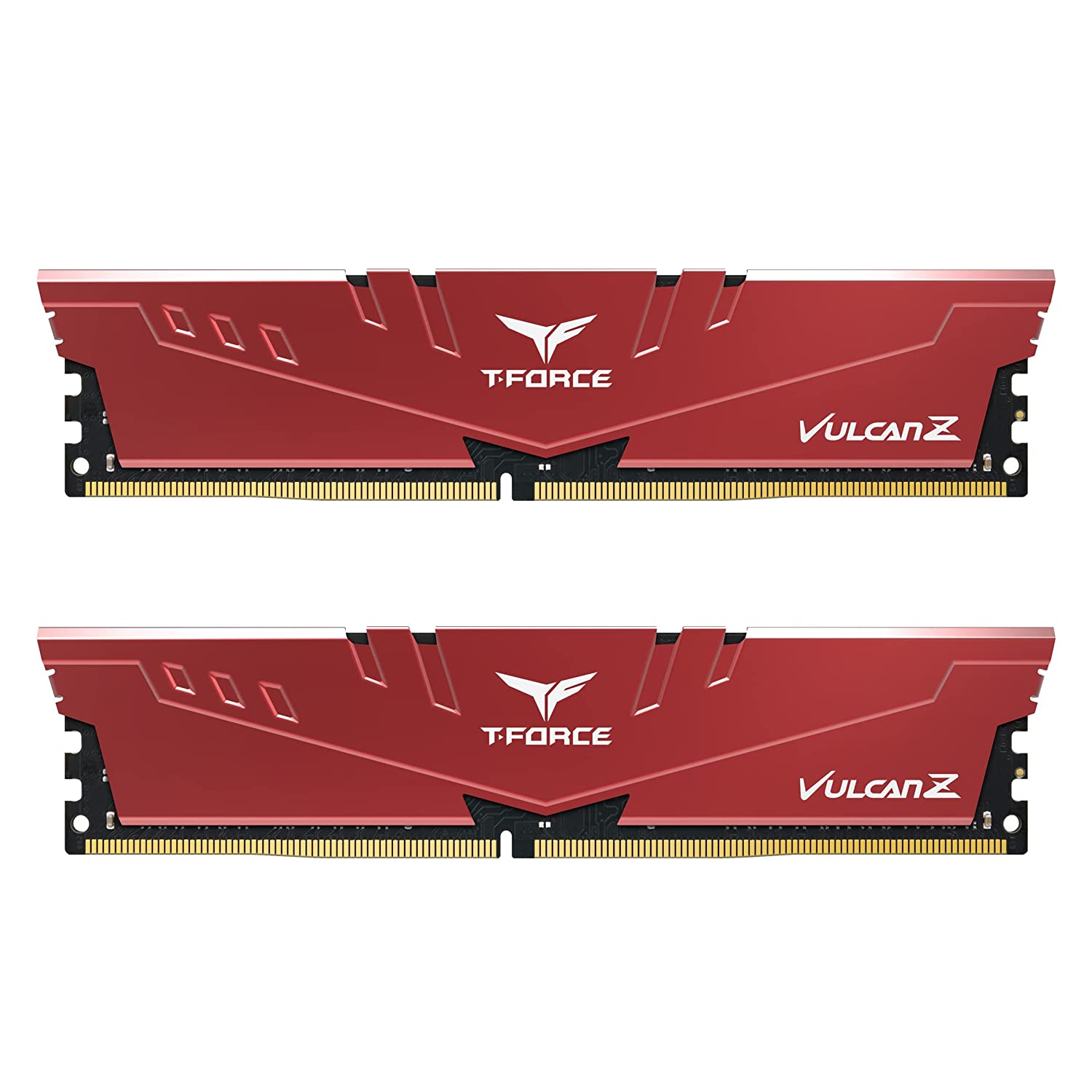 टीमग्रुप टी फ़ोर्स वल्कन Z DDR4 64GB किट 2x32GB 3600MHz रेड