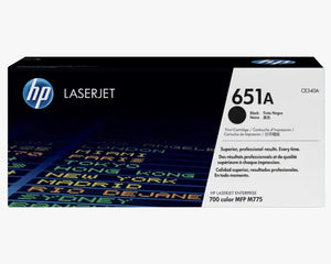 HP 651A Black Original LaserJet Toner Cartridge