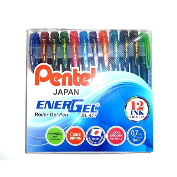 Detec™ Pentel Energel Roller Gel Pen Set - Pack of 12