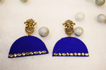 Load image into Gallery viewer, Detec Homzë Earrings - Blue
