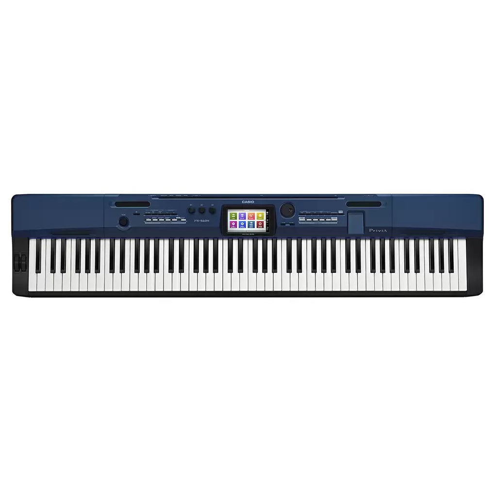 Casio PX 560MBE KP63A Arranger Piano With Color Touch Display