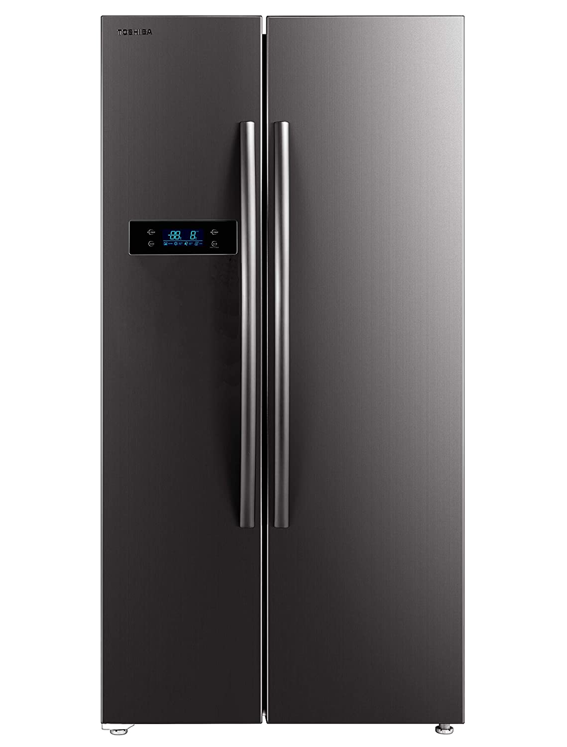 Toshiba 587 L with Inverter Side by Side Refrigerator GR-RS530WE-PMI