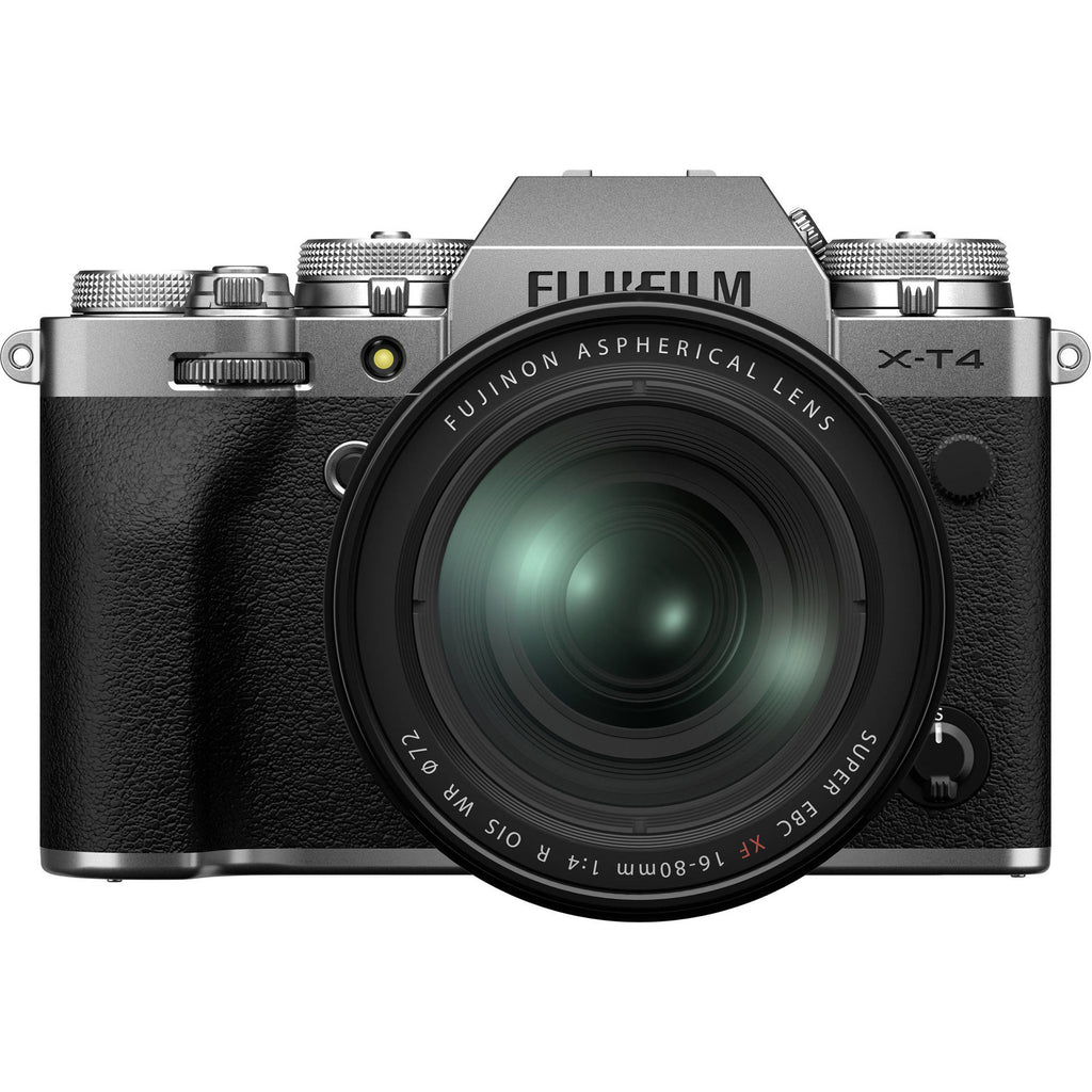 Fujifilm X-t4 मिररलेस डिजिटल कैमरा 16-80mm लेंस के साथ (काला)