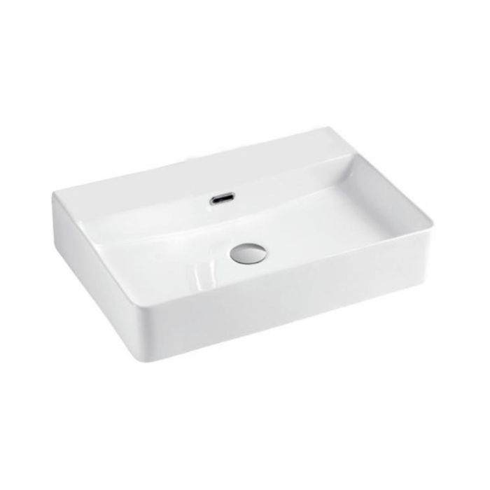 Parryware Table Top Rectangle Shaped White Basin Area Imperial C897A