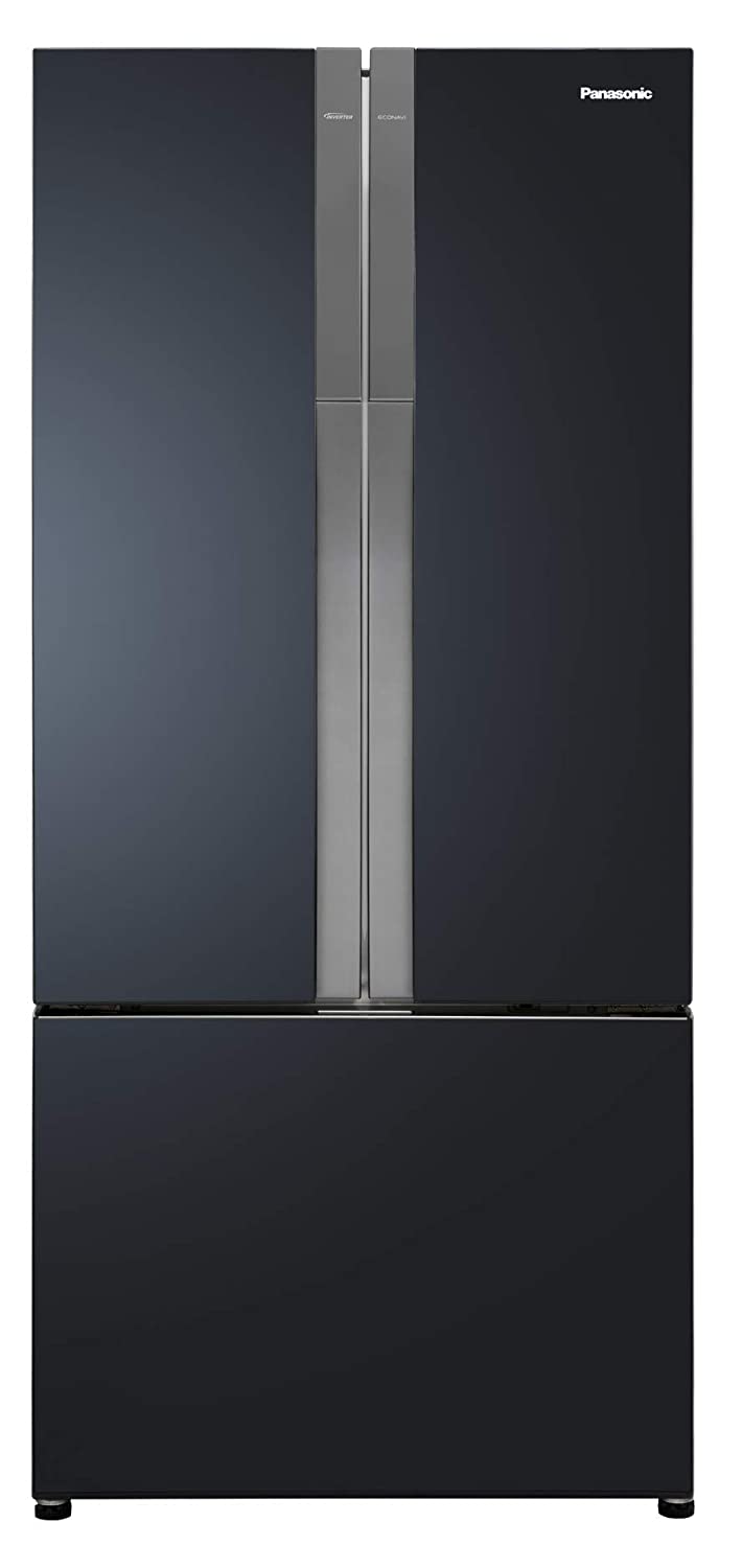 Panasonic 551 L With Inverter Multi-door Refrigerator Nr-cy550qkx Sparkling Black Steel