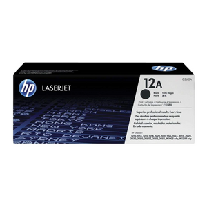 HP 12A Black Toner Cartridge 