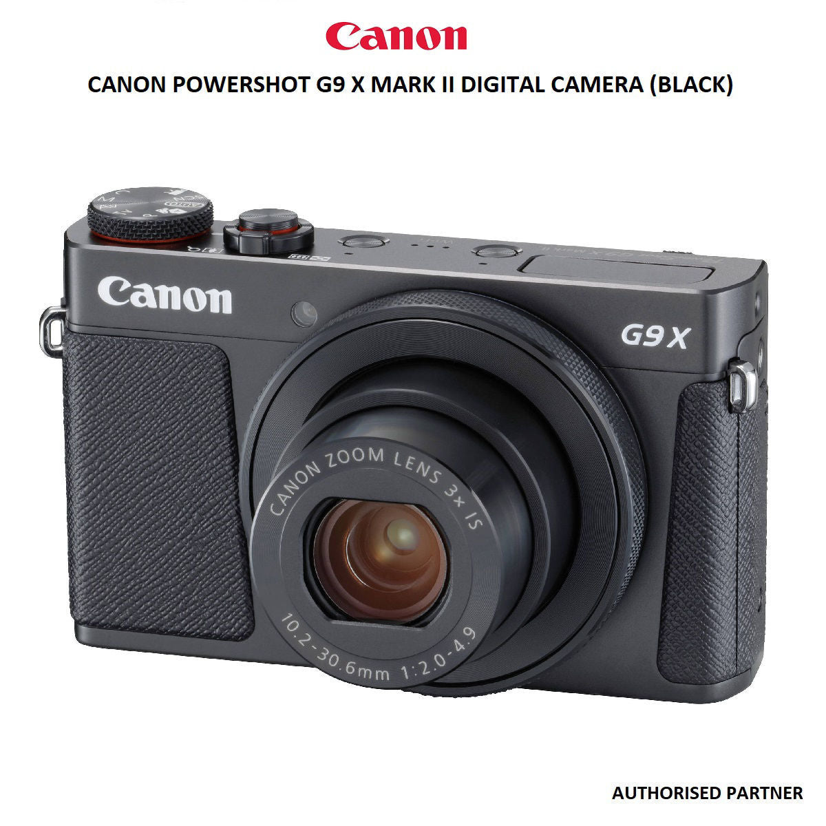 Canon Powershot G9 X Mark ii Digital Camera Black