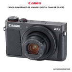 Load image into Gallery viewer, Canon Powershot G9 X Mark ii Digital Camera Black
