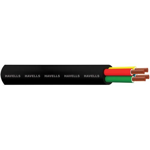 Havells PVC insulated and Round Sheathed (flexible) industrial cableper 100 meter 2 Core