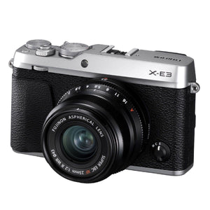 Fujifilm X E3 Mirrorless Digital Camera With 23Mm F2 Lens Silver