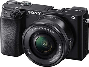 Open Box, Unused Sony Alpha ILCE 6100L 24.2 MP Mirrorless Digital SLR Camera