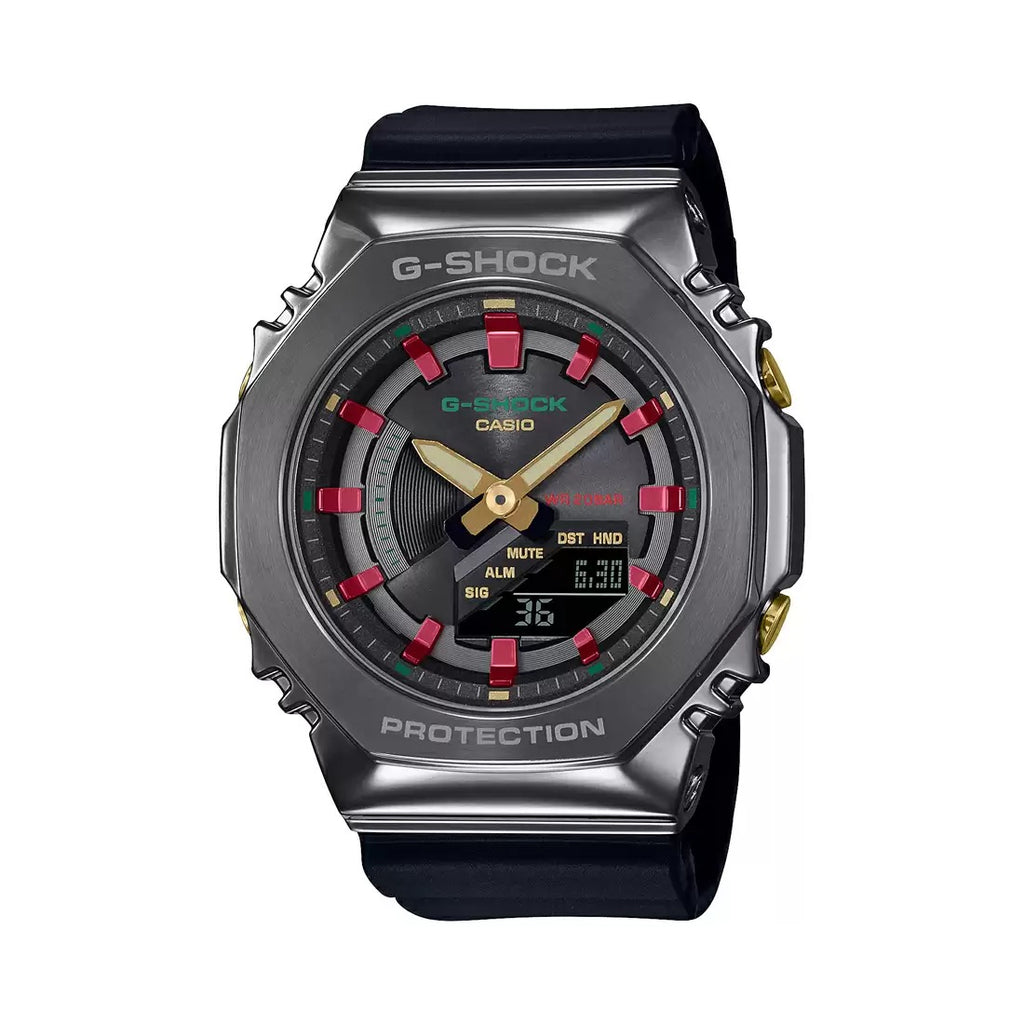Casio G Shock Gm S2100Ch 1Adr G1185 Silver Metal Covered