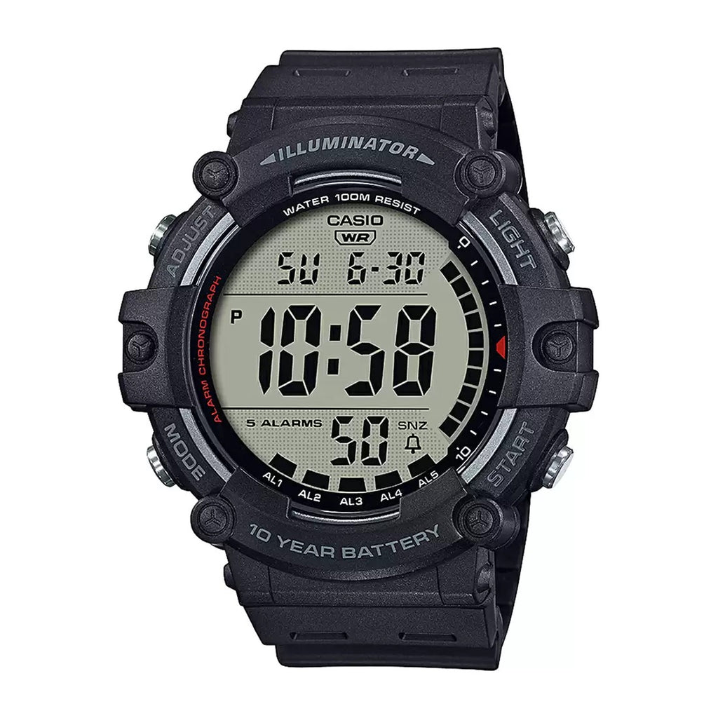 कैसियो यूथ AE 1500WH 1AVDF D218 ब्लैक डिजिटल पुरुषों की घड़ी