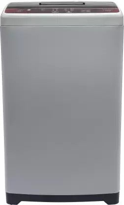 Open Box, Unused Haier 6.5 kg 5 Star Oceanus Wave Drum Washing Machine Fully Automatic Top Load Brown, Grey