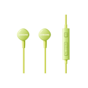 Open Box, Unused Samsung EO-HS130DGEGIN HS-1303 Wired in Ear Earphones with Mic Green Pack of 2