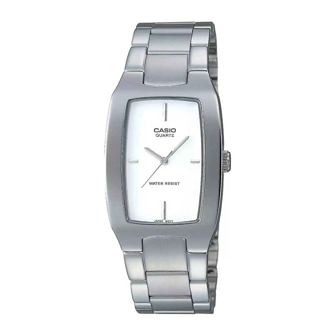 Casio Enticer MTP 1165A 7CDF A134 Silver White Analog Men's Watch