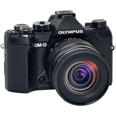 Olympus Om D E M5 Mark III Mirrorless Camera With 12 45mm Lens Black