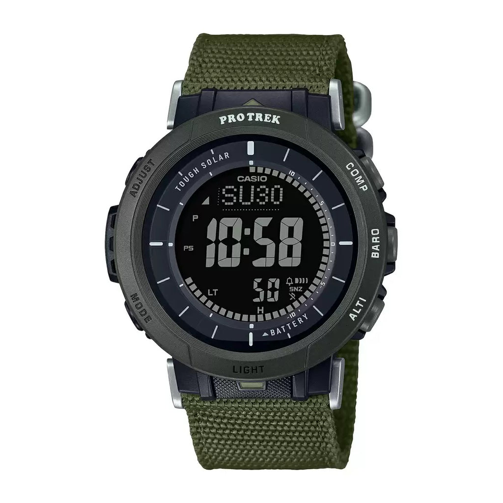 Casio Protrek PRG 30B 3DR SL107 Green Digital Men's Watch