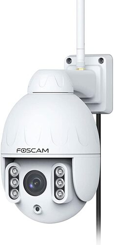 Foscam HT2 1080p आउटडोर 2.4g 5gHz वाईफाई PTZ आईपी कैमरा