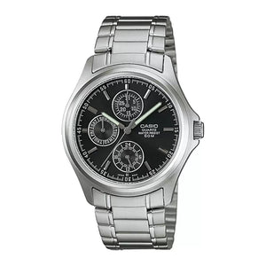 Casio Enticer MTP 1246D 1AVDF A220 Silver Multi Dial Men's Watch