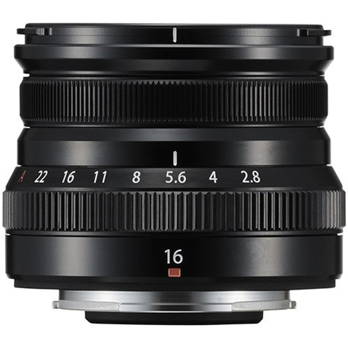 Fujifilm XF 16mm F 2.8 R WR Lens Black