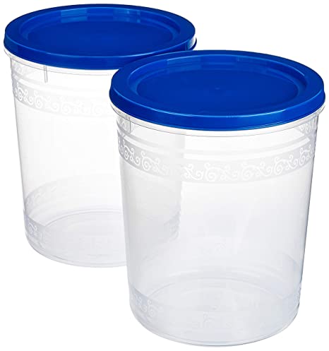 Amazon Brand Solimo 2 Piece Kitchen Storage Container Set 7.5 litres