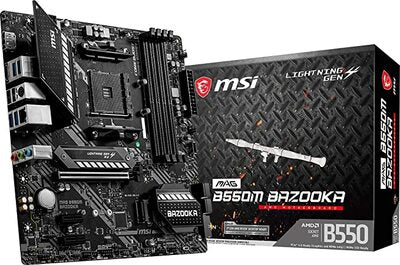 Msi Mag B550M Bazooka Gaming Motherboard AMD AM4