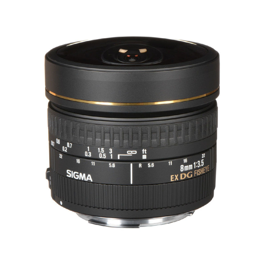 Sigma 8mm F3.5 Ex Dg Circular Fisheye Lens For Canon Ef