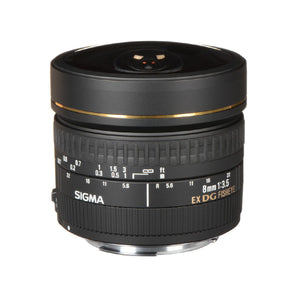 Sigma 8mm F3.5 Ex Dg Circular Fisheye Lens For Canon Ef